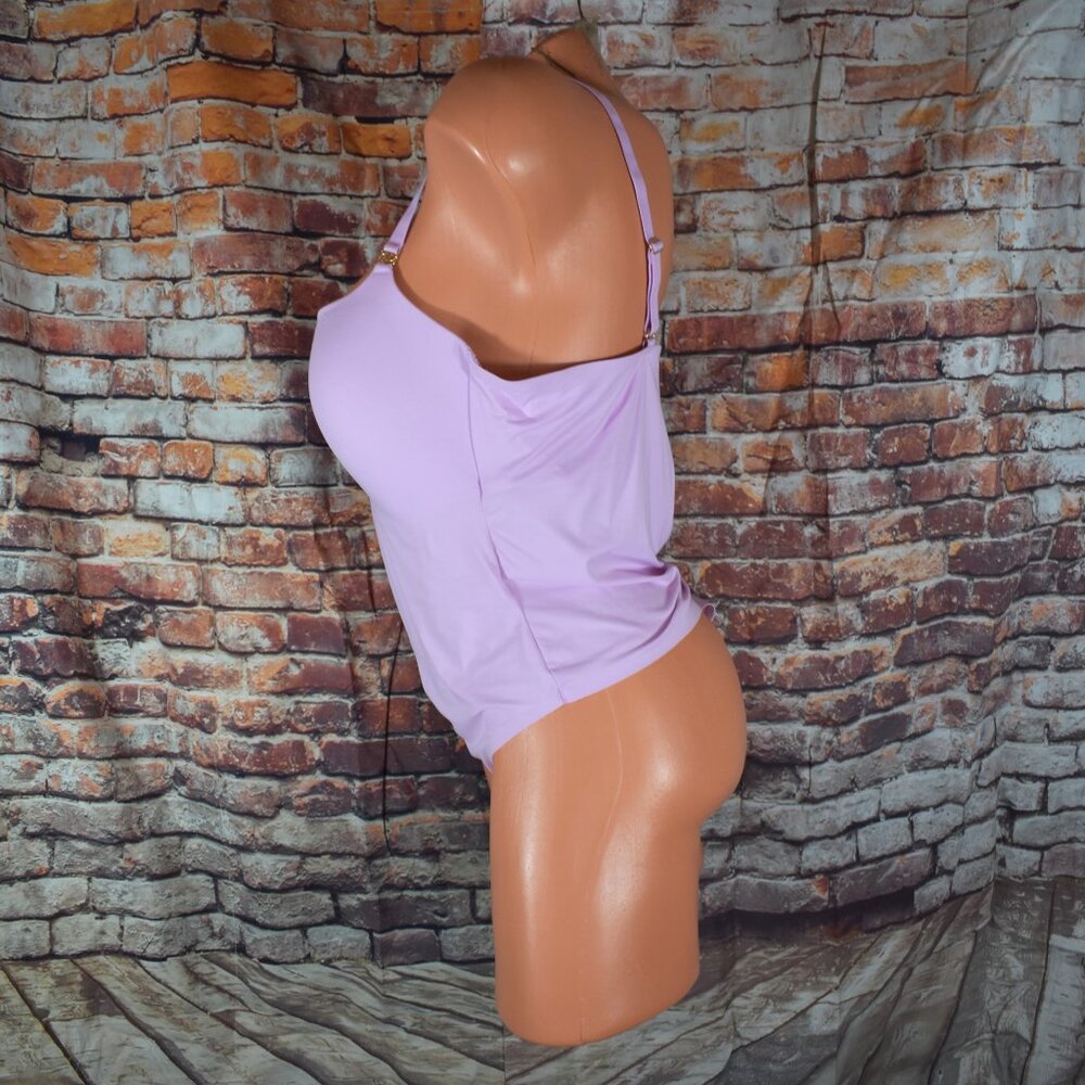 Victorias Secret XL Very Sexy Subtle Shine Shelf Bra Bodysuit W Thong Soft Pink - Picture 9 of 12